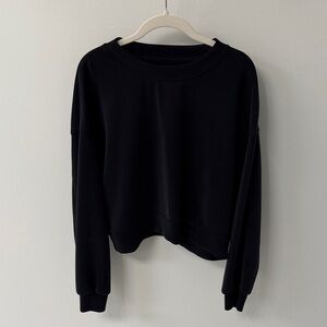 Black Crewneck Sweatshirt